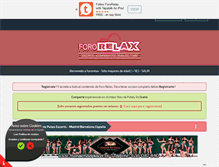 Tablet Screenshot of fororelax.com